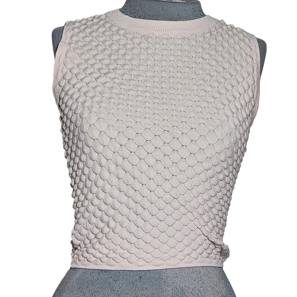 Pink Sleeveless Sweater Size Small